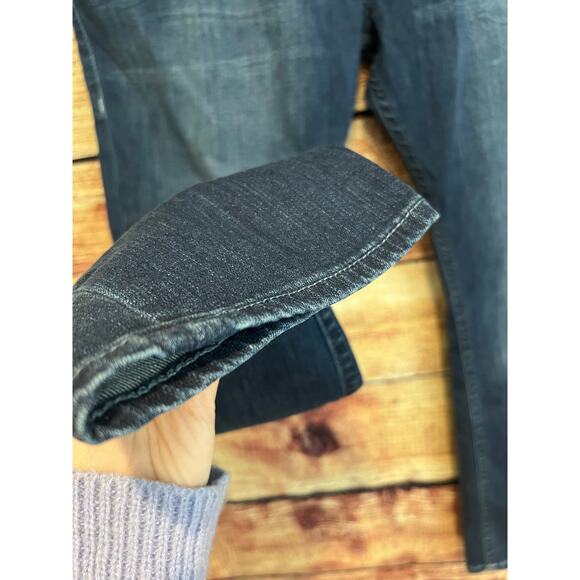 True Religion Rocco Relaxed Fit Straight Leg Dark Wash Denim Jeans Men's 46 - Picture 5 of 9